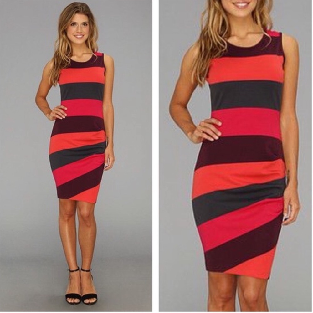Calvin Klein Striped Dress